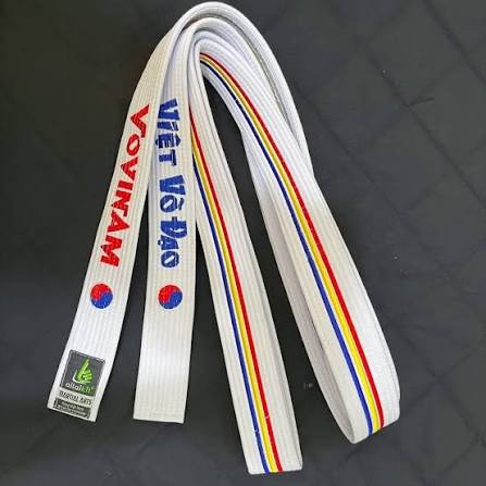 Đai vovinam màu trắng