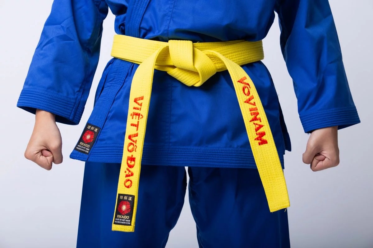 Đai vovinam màu vàng