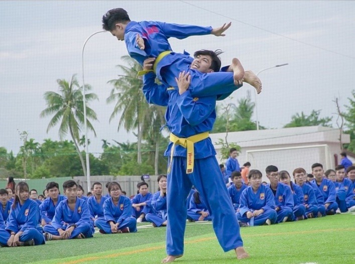 Đòn chân tấn công Vovinam