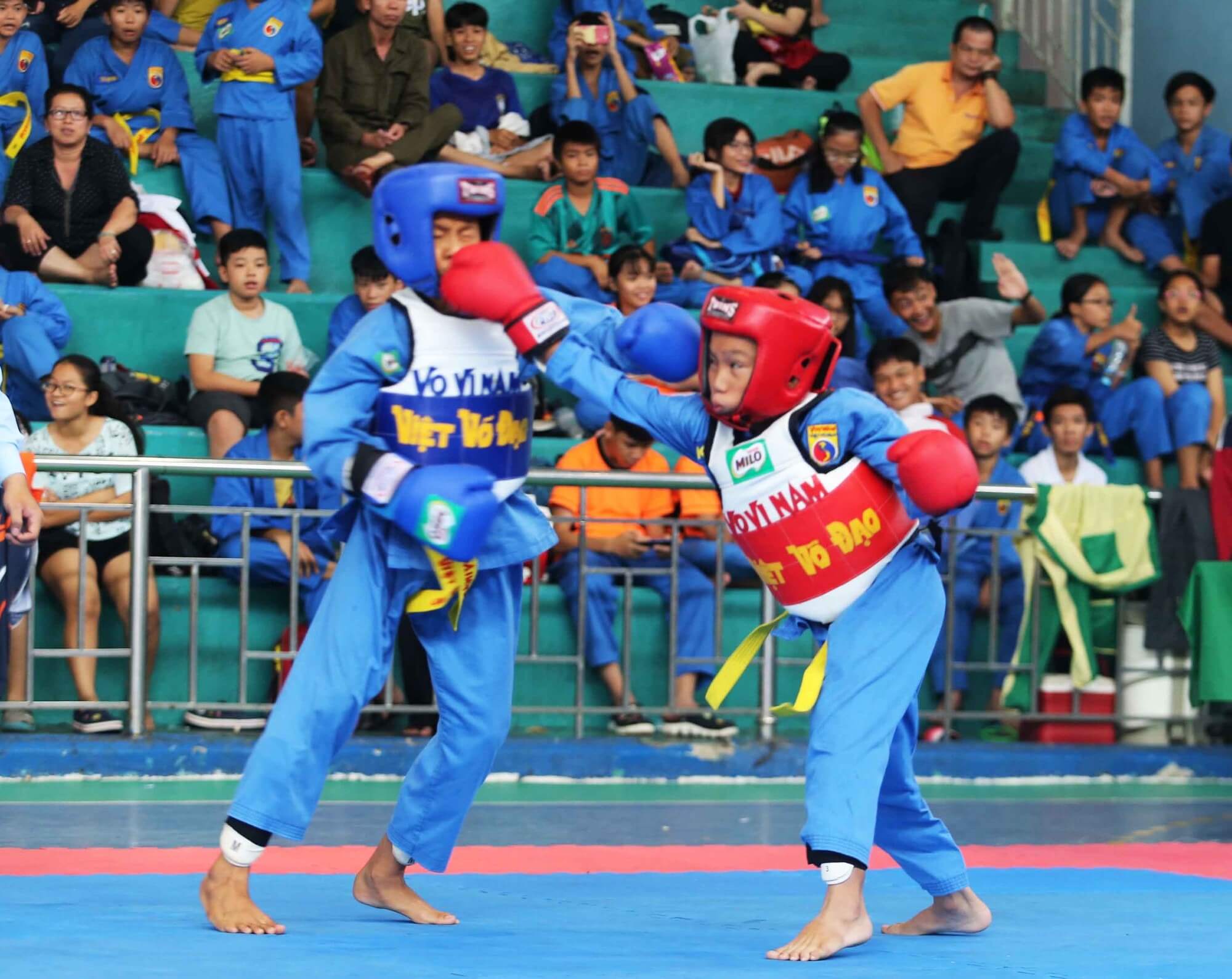 Tập luyện đối kháng vovinam